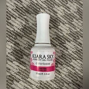 Kiara Sky (new) soak off gel color base in pixie pink